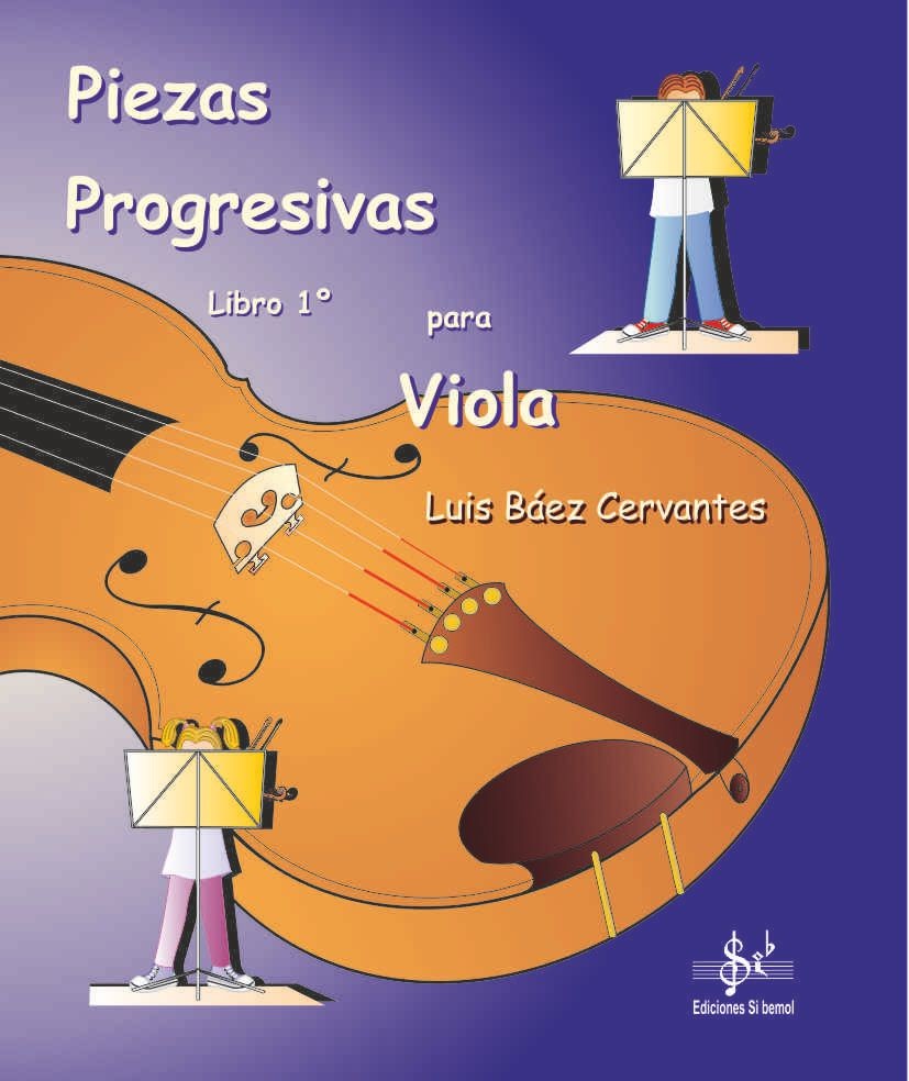 Piezas progresivas para Viola - Libro 1º