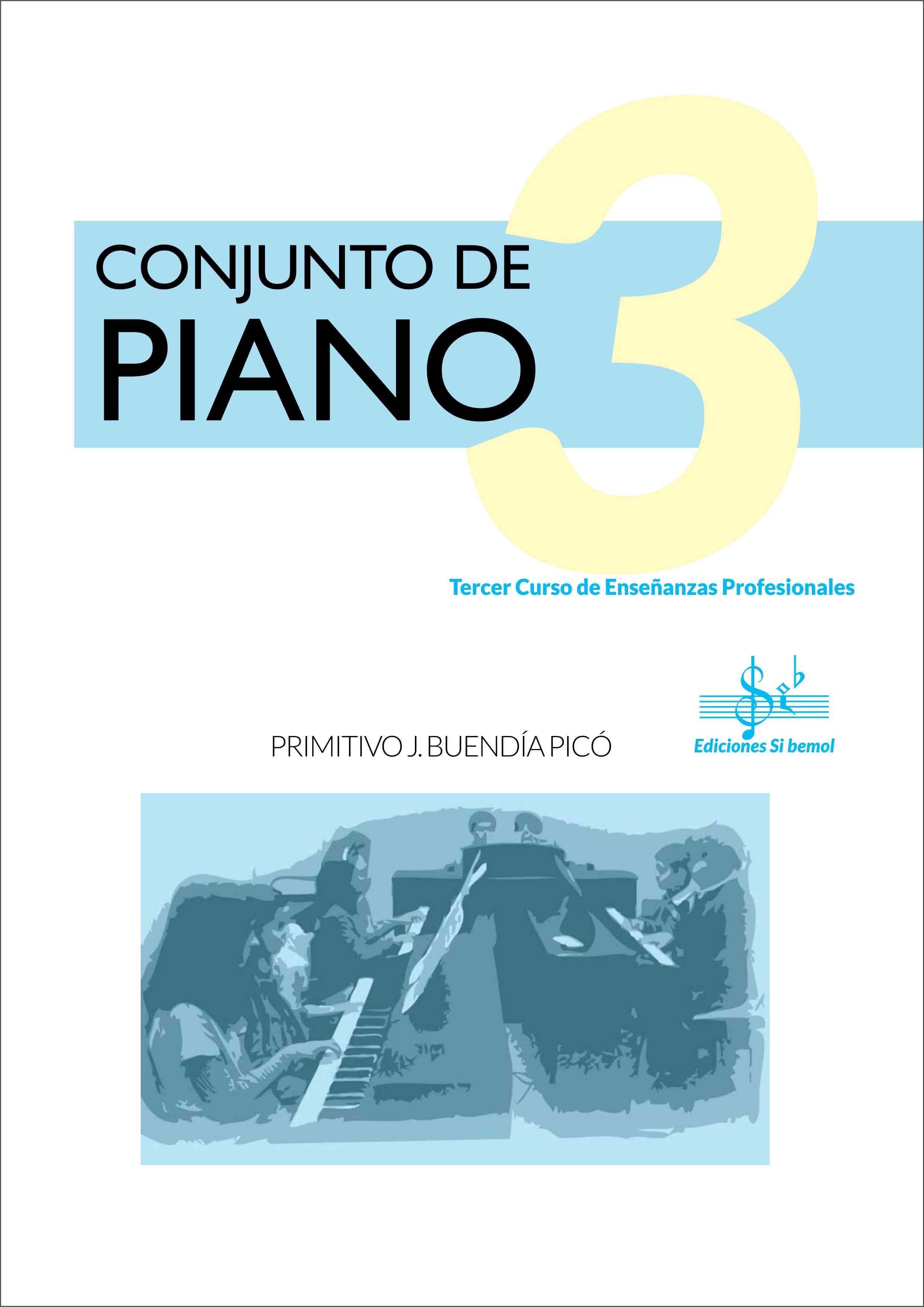 Conjunto de Piano Vol. 3 Libro del Alumno