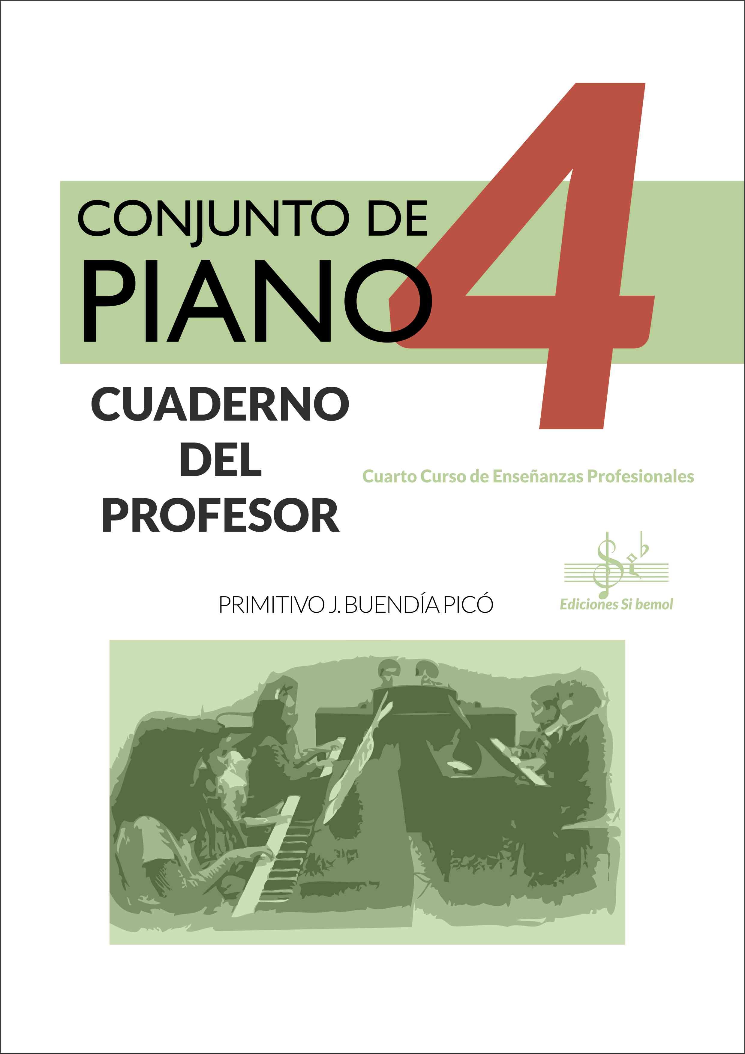 Conjunto de Piano Vol. 4 Libro del Profesor