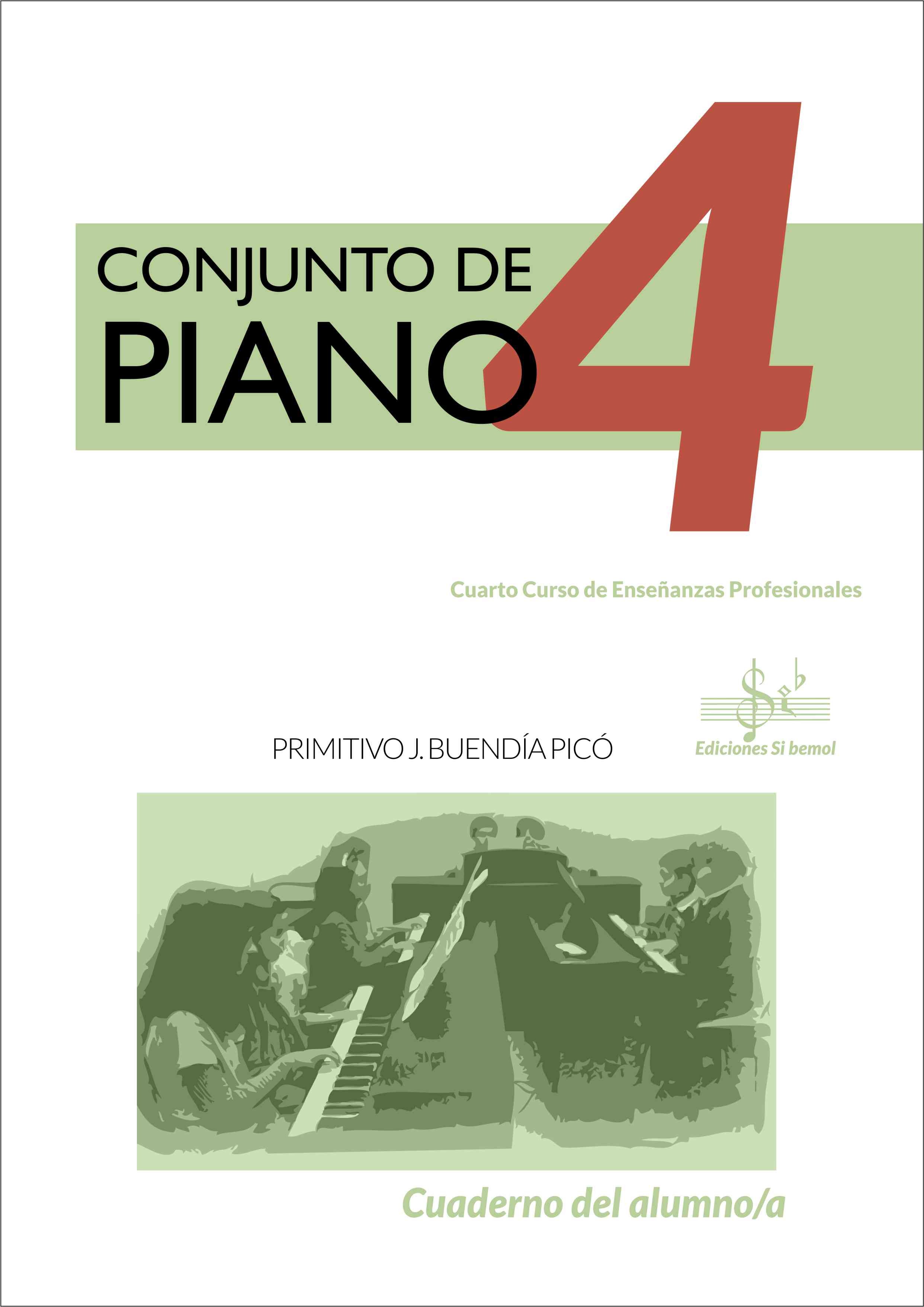 Conjunto de Piano Vol. 4 Libro del Alumno