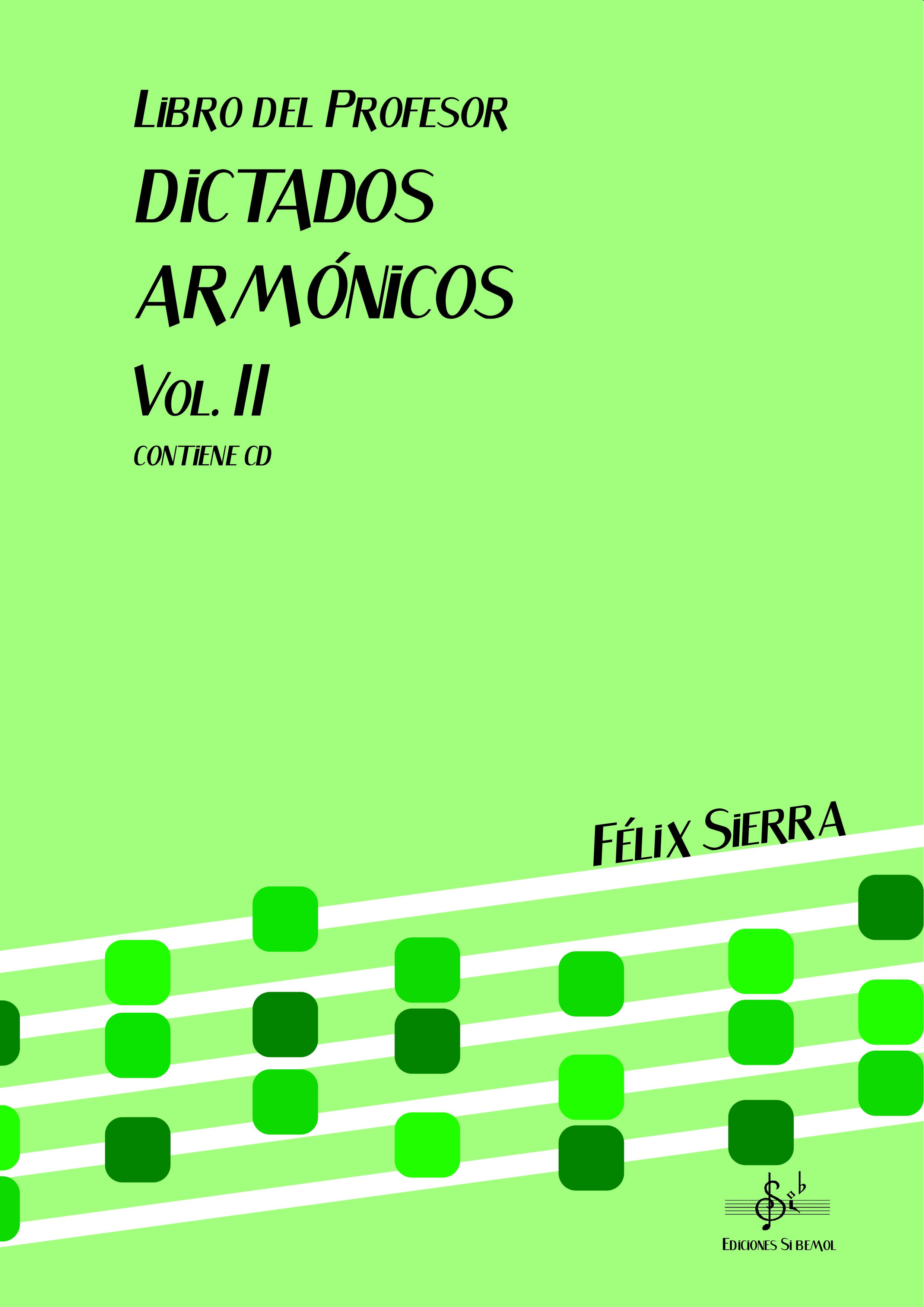 Dictados Armónicos Vol.II Libro del profesor