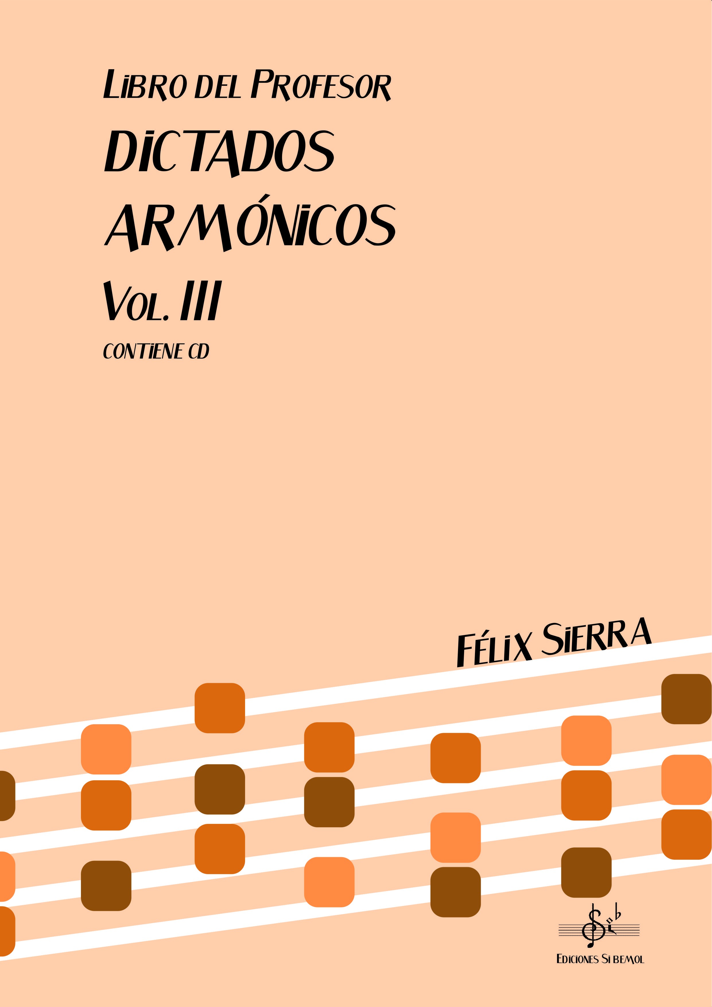 Dictados Armónicos Vol.III Libro del profesor