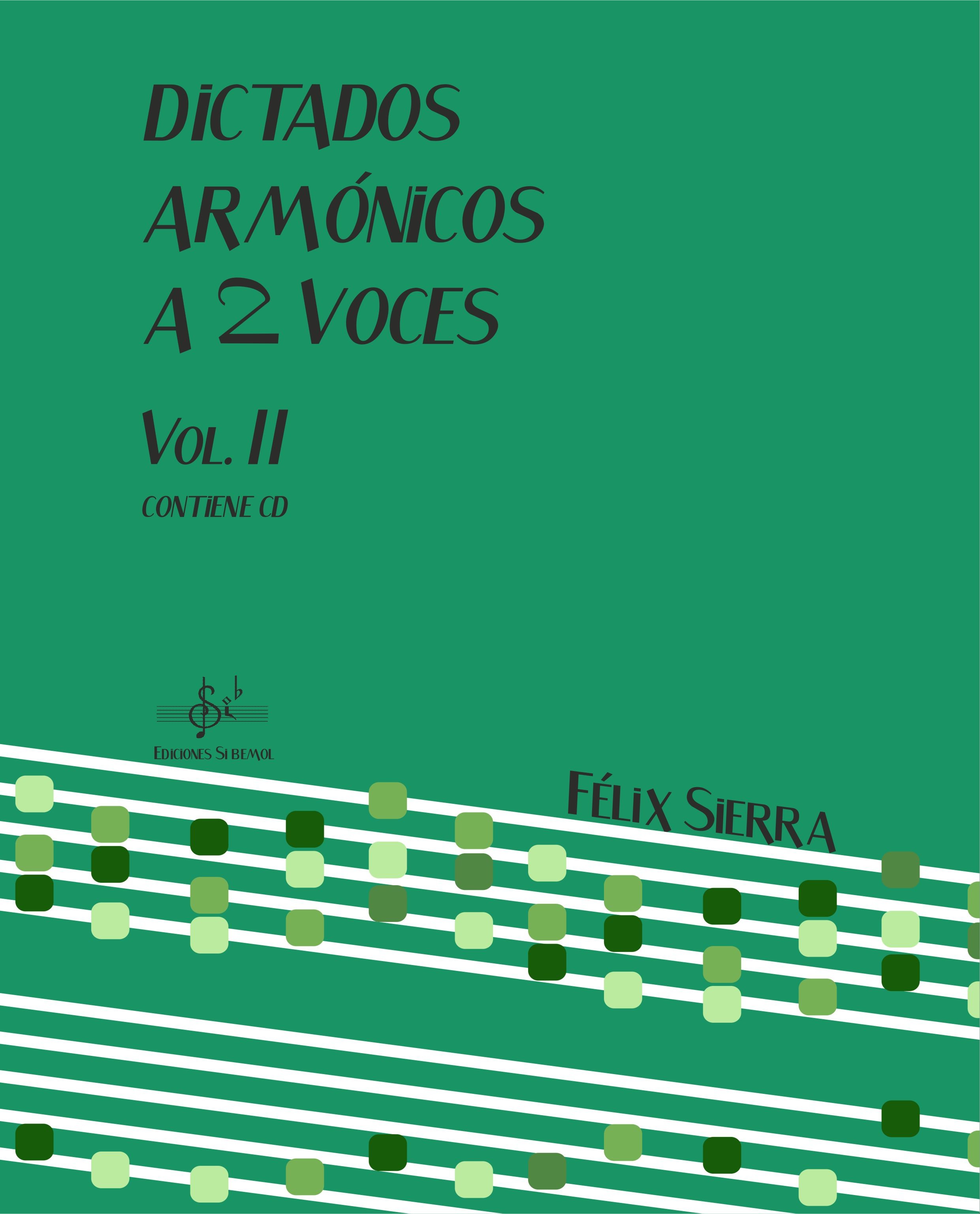Dictados Armónicos a 2 Voces Vol.II Libro del Alumno