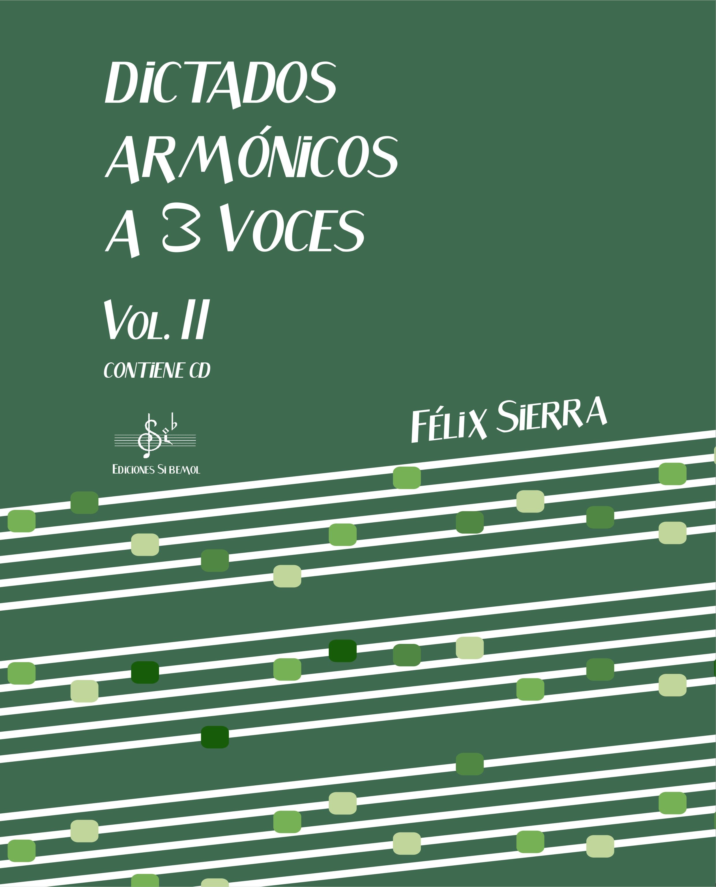 Dictados Armónicos a 3 Voces Vol.2 Libro del Alumno