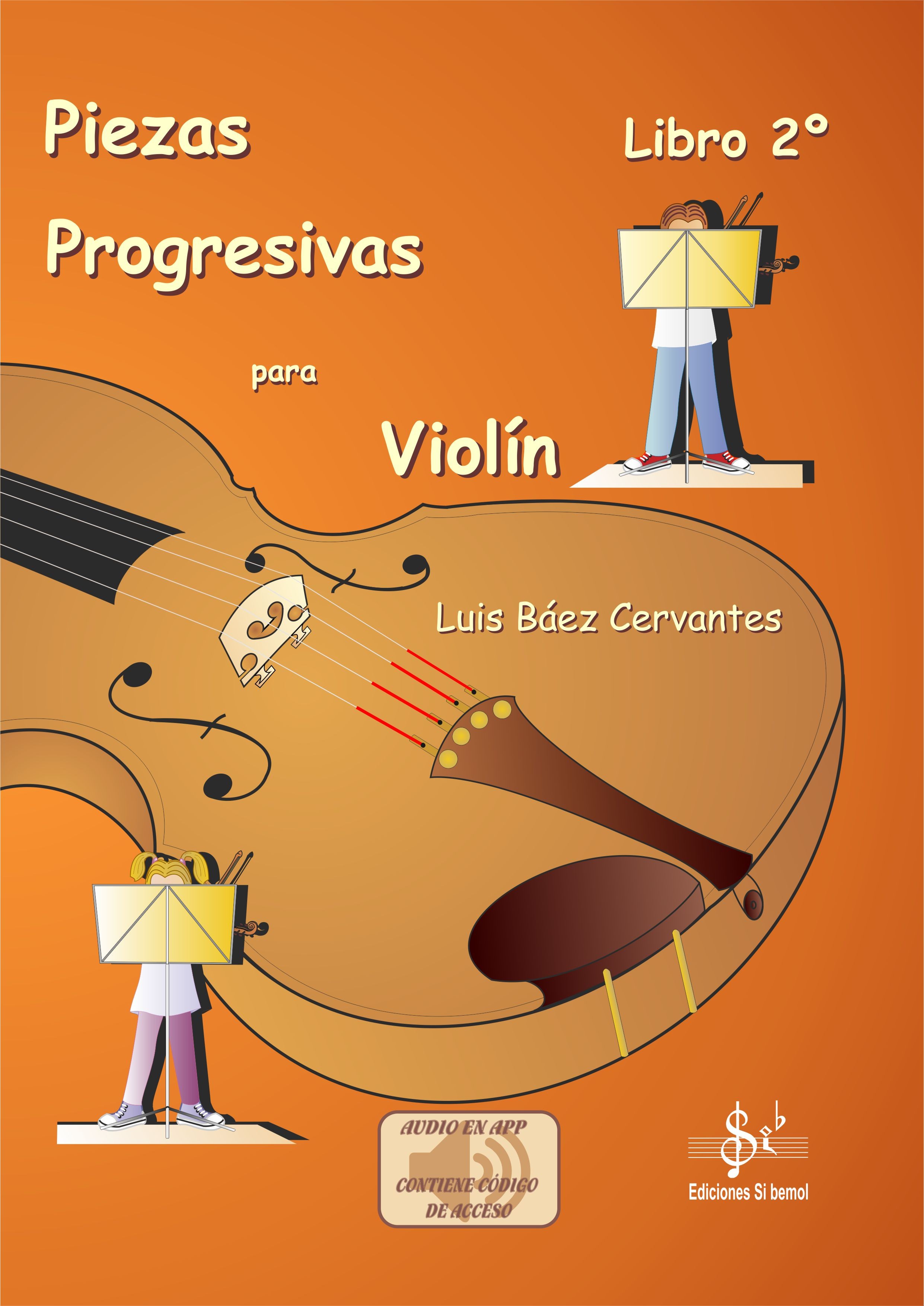 Piezas progresivas para Violín - Libro 2º (Audio en APP)