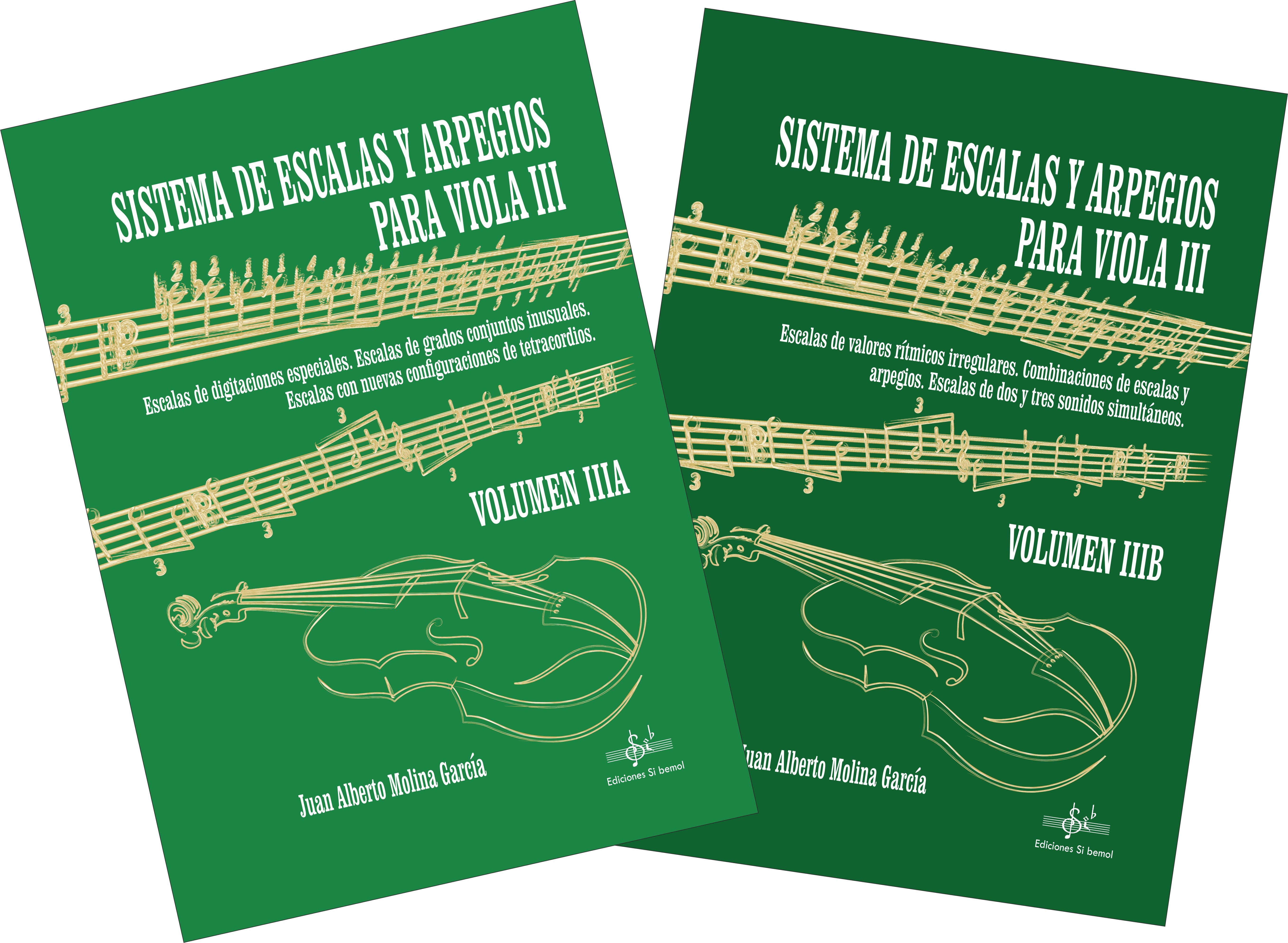 SISTEMA DE ESCALAS Y ARPEGIOS PARA VIOLA III (2 tomos)