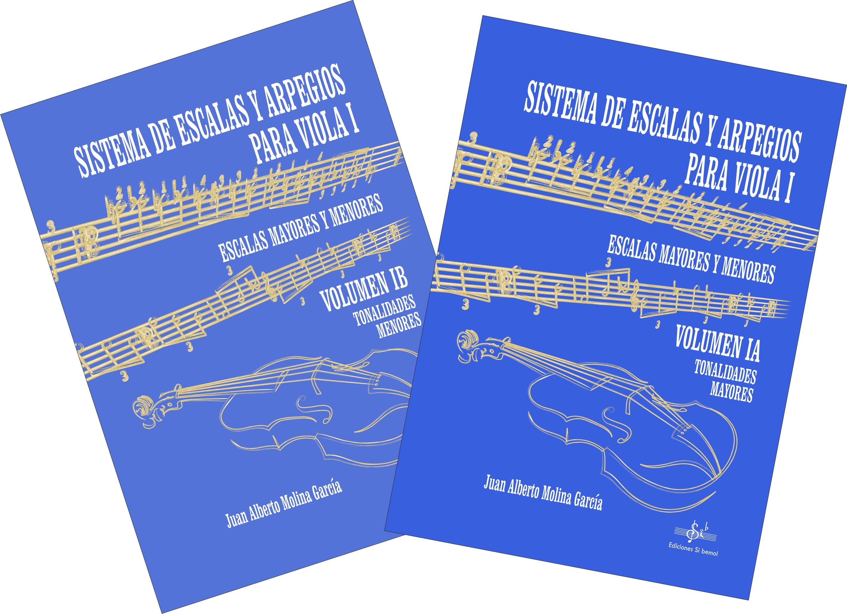 SISTEMA DE ESCALAS Y ARPEGIOS PARA VIOLA I (2 tomos)