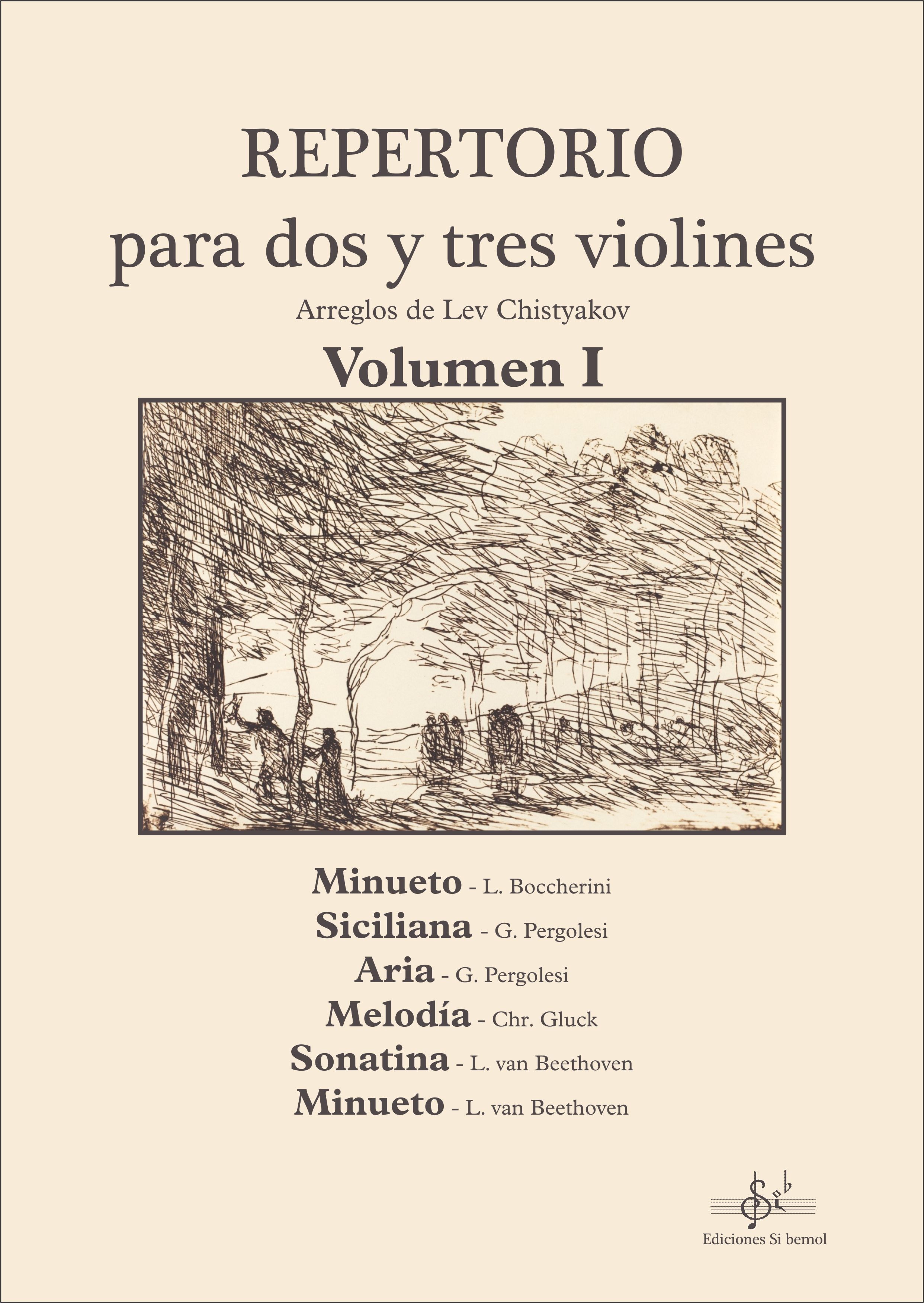 Repertorio para 2 y 3 violines I - Lev Chistyakov