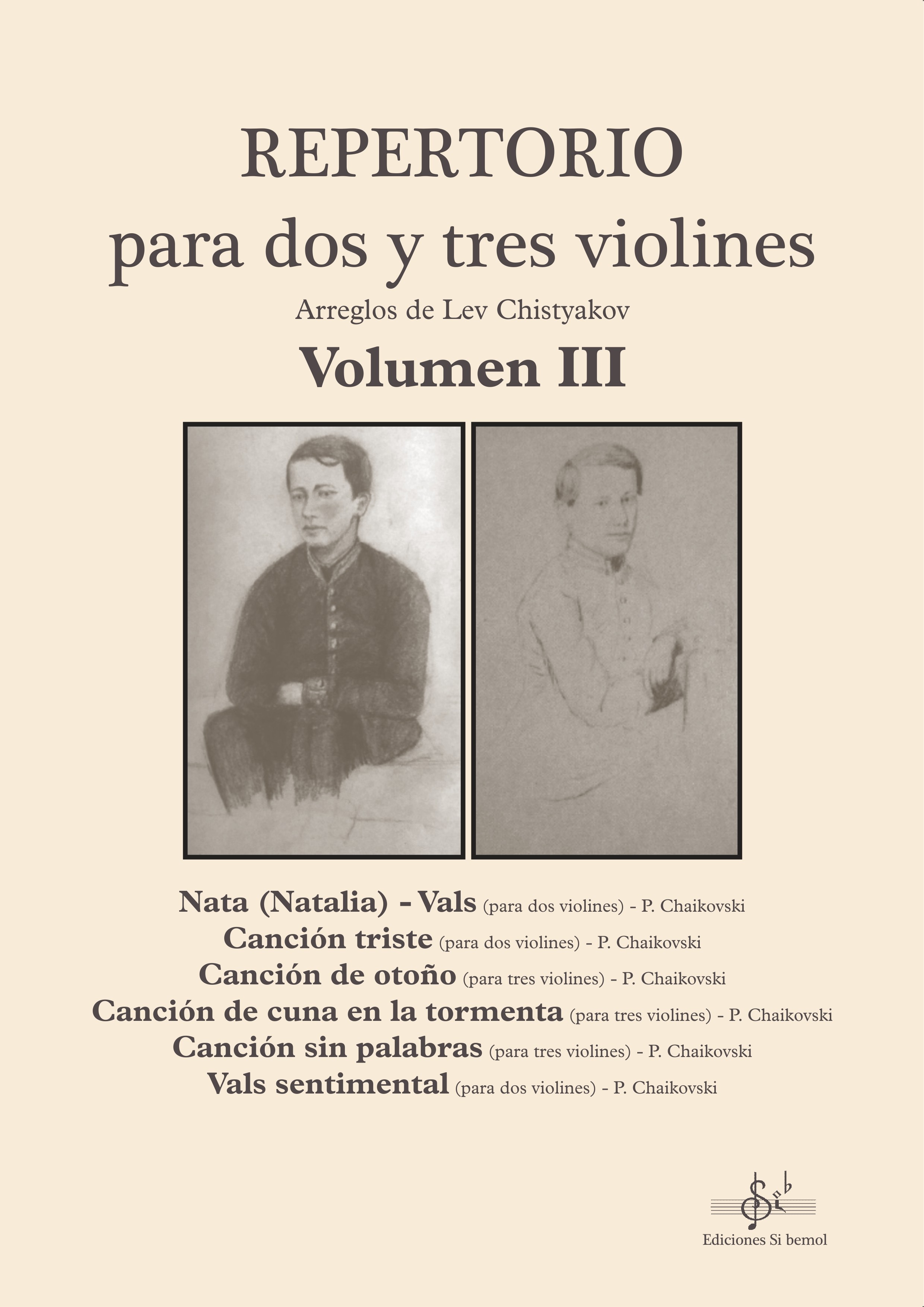 Repertorio para 2 y 3 violines III - Lev Chistyakov