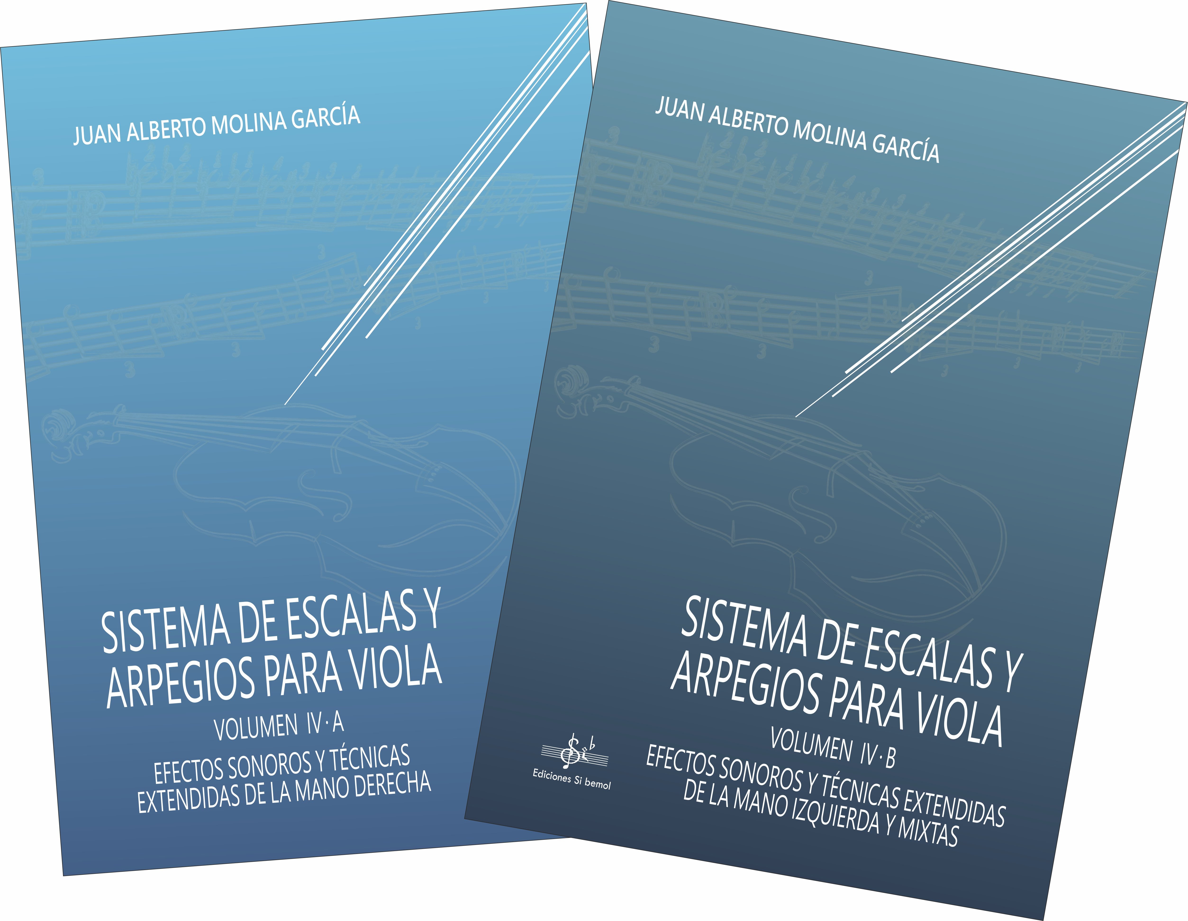 SISTEMA DE ESCALAS Y ARPEGIOS PARA VIOLA IV (2 tomos)